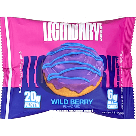 Protein Sweet Roll - Wild Berry Flavored